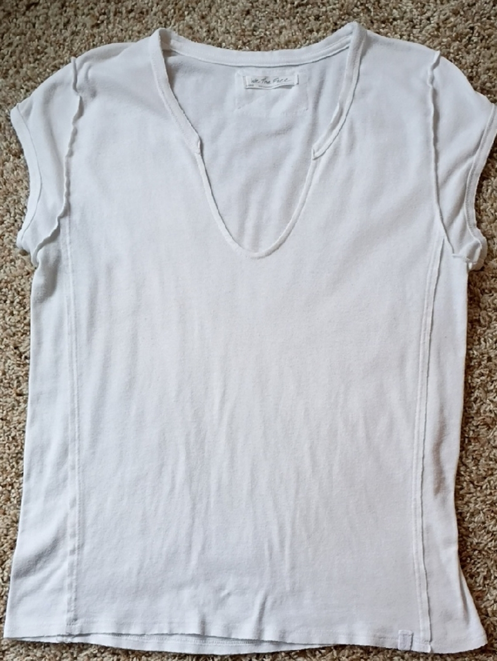 We The Free Off White Cap Sleeve Tank